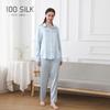 Pijamas de Seda para Mujer Personalizadas de Fábrica con Imágenes y Muestras Procesadas 19 Mumisang Seda Especificaciones y Colores Opcionales