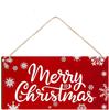 Letrero colgante de madera de Navidad decoración de invierno de madera pared país letrero de puerta de madera decoración de aula de hogar de vacaciones