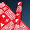 Papel de Regalo de Navidad, Papel de Plumas, Papel para Envolver Regalos, Papel de Regalo de Navidad, Envoltura de Regalo de Navidad de Alta Gama