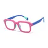 2026 Nuevo Marco de Gafas Infantil de Silicona Ultraligero Marco de Gafas Infantil Anti-Luz Azul Gafas para Miopía Infantil Krf617