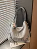 Bolsa Transversal de Ombro Único Nova Moda Verão 2026 com Textura Simples e Estilosa, Bolsa Feminina com Design de Nicho Bolsa Tote