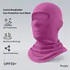 Pasamontañas para Mujer Cubierta Facial Completa Máscara UV para Hombre Ciclismo