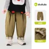 [Compra 2 artículos, obtén 3 yuanes de descuento] Pantalones Infantiles de Dudu para Otoño, Pantalones Largos de Niño para Otoño, Pantalones Casuales para Bebés, Ropa para Niñas
