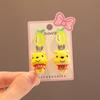 Pinzas para Orejas de Niña Estilo Nuevo Brillantes Lindos Dibujos Animados Perforación de Oreja Pendientes de Princesa Pendientes Personalizados Pendientes para Niña Accesorios