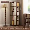 Nueva estantería giratoria para zona de lectura infantil, uso doméstico, estante de pie para libros ilustrados para estudiantes, estante de almacenamiento simple multicapa que ahorra espacio