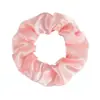 Scrunchies de Cetim Mais Vendidos Transfronteiriços em 70 Cores Sólidas, Elásticos de Cabelo de Alta Elasticidade para Mulheres, Acessórios de Cabelo Atacado