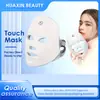 Mascarilla de Belleza Fotónica Rejuvenecedora de Siete Colores Transfronteriza Pantalla Táctil de Luz de Color LED Mascarilla Auxiliar de Belleza Conveniente Dispositivo de Belleza
