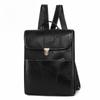 Mochila 2023 Nova Pu Grande Capacidade Mochila Retrô Britânica Moderna Mochila Fashion Negócios Viagem Bolsa de Computador Tridimensional