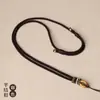 Corda da Sorte Nó de Lótus Tecida à Mão Pingente Amuleto de Buda Corda Ajustável Cordão de Thangka do Tibete Corrente de Amuleto de Buda Tailandês