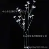 Accesorios de Boda Luces Guía de Camino Hierro Electrochapado Boda Simple Flor de Mijo Guía de Camino Diseño de Escenario Luces Guía Decorativas de Camino