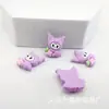 Dibujo animado sosteniendo rábano de fruta Sanrio melody funda de teléfono diy pasador tocado caja de almacenamiento material de resina