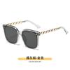 Gafas de Sol Polarizadas Gm con Patillas de Cadena Metálica, Protección Solar, Protección UV, Sensación de Alta Gama, Gafas de Sol para Conducir
