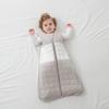 Chaleco para bebé saco de dormir puro otoño e invierno acolchado para niños y niñas bebé algodón puro pierna envuelta algodón puro anti-golpes anti-patadas edredón