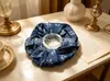 Fábrica de origen scrunchies florales vintage al por mayor scrunchies de gasa scrunchies scrunchies