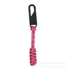 Puxador de Zíper de Bolsa Trançada para Uso Externo com Paracord, Bolsa com Cordão para Roupas, Cabeça de Zíper Substituível, Acessórios para Bagagem Yk