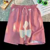 Shorts de Playa Versátiles de Pierna Ancha con Diseño Jacquard de Moda, Estilo Patrick Estrella, Comercio Exterior Transfronterizo Personalizado, Moda Urbana, Playa