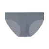 Ropa interior de seda helada para hombre de verano, una pieza, delgada, corte casual, pies planos, modelo de perforación 3D, ropa interior triangular tipo cápsula espacial