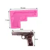 Molde de Silicona de Pistola Pistola Granada Bala Manualidades de Azúcar Molde para Hornear Cupcakes Chocolate Empaque de Pastel