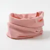 Bufanda cálida de algodón cepillado para niños, protección para el cuello, cuello falso, estilo invierno para adultos
