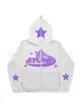 Sudadera con capucha de moda 2025 Nueva Sudadera con capucha Cruzada Estampada Tesoro Nacional Cardigan con cremallera Camisa estampada Venta directa al extranjero