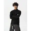 TURIDE 300g Camiseta Masculina Manga Raglã Slim Fit Manga Longa para o Dia a Dia Textura cleanfit Camada Base