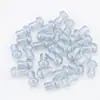 Cor Fantasia Pingente de Furo Médio Contas de Vidro Contas Lisas de Cogumelo Acessórios para Joias DIY Acessórios para Roupas Brincos Pulseira