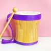 Atacado do Fabricante Tambor Bongo Percussão Infantil Jardim de Infância Orff Materiais Didáticos Brinquedos Infantis Instrumentos Musicais Tambor Bongo