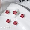 Explosões vermelhas líquidas DIY gota de óleo cor pequena fragrância Camélia manicure liga jóias rosa acessórios para unhas lote