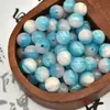 Cuentas de Resina Degradado Cepillado Bicolor Cuentas Sueltas Pulsera DIY Cadena de Teléfono Accesorios de Joyería Cuentas