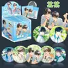Merchandising Popular de Estrellas de Anime Insignias de Caja Sorpresa 75mm Hojalata Láser Doble Destello Artesanía Mixta Al por Mayor