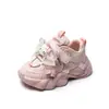 Tenis para niña, nueva colección primavera/otoño 2026, suela suave, zapatillas de correr estilo princesa, tenis gruesos para niña, calzado casual y moderno