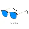 Óculos de Metal Anti-Luz Azul Masculino, Óculos de Sol de Novo Estilo para Assistir Celulares e Computadores, Especiais para Proteção Ocular, Óculos de Computador que Não Prejudicam os Olhos