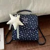 Mochila con estampado floral único, mochila ligera para viajes y para el día a día para mujeres, nueva moda otoño 2026 bolsa para estudiante universitario