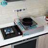 Soporte de acero inoxidable para cocina de inducción, estante de mesa, campana extractora de gas, placa de cubierta para estufa de gas, base para estufa, estante de almacenamiento para el hogar