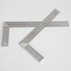 Ventas directas de fábrica Marca Kang acero regla cuadrada regla cuadrada de acero inoxidable regla cuadrada de aleación de aluminio