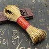 No. Hilo de 7 hebras 20.15m mm Pulsera de Hilo Tejido a Mano DIY Cuerda para Colgar Colgante de Collar Cuerda Roja Material de Tejido a Mano