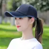 Gorra Moda Verano Mujer Gorra de Moda Tendencia Todo Combina Cara Grande Adelgazante Exterior Viaje Gorra de Béisbol Hombres Protección Solar