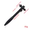 Llave de doble propósito negra más vendida 12.8mm/17.2mm herramienta 2 en 1 llave de carraca para portabrocas de taladro
