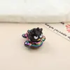 Acessórios de Avião Sanrio Eletrodepositados Desenho Animado Chaveiro de Resina 3D Pingente Brinquedo Fofo da Moda