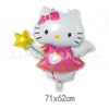 Novo Balão de Alumínio Gato Gatinho Cartoon Formato Gatinho Balão de Alumínio Decoração Festa de Aniversário Menina Bebê