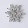 Pó de Ouro Transfronteiriço 4,5cm Floco de Neve DIY Patch Artesanal Acessórios de Cabelo Material para Grampo Acessórios de Floco de Neve Joias