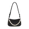 Bolsas para Mulheres 2026 Novo Design de Nicho Bolsas Femininas Estilo Coreano Moda Bolsa de Mão Corrente de Pérolas Bolsa Transversal de Ombro Atacado