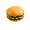 Plato para Huesos de Hamburguesa Multifuncional de Alta Calidad, Plato de Frutas Creativo, Bandeja para Separar Desechos de Comida, Plato con Sabor a Hamburguesa, Vajilla