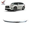 Adecuado para Toyota 21 Highlander modificado rejilla delantera central cubierta superior embellecedor embellecedor de capó lentejuelas electrochapadas