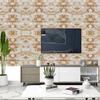 Fábrica de Origen Papel Tapiz Autoadhesivo Impermeable y a Prueba de Humedad Pegatinas de Pared Estéreo 3D Dormitorio Anticolisión Espuma Decorativa Fondo Moderno
