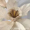 Narcisos adereços de casamento flor de guia de estrada flor de papel feita à mão flor de palco de casamento decoração de flor artificial shopping center flor de fotografia de beleza