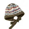 Gorro de Punto Otoño Invierno Cálido Protección para las Orejas Gorro de Lana Pasamontañas Gorro Versátil Japonés para Mujer Lindo Gorro de Punto Engrosado