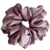 Goma para el pelo de satén simple estilo francés para mujer, Lazo para el pelo de estilo perezoso de alta gama, Cuerda para el pelo, Accesorio para el pelo