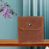 En stock Bolso de Solapa con Broche de Felpa Doble Cara Sobre para Joyería Bolsa de Franela para Joyería Bolsa de Microfibra para Joyería Caja de Joyería Simple