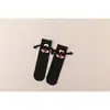 Calcetines Magnéticos para Pareja, Calcetines de Color Sólido hasta la Pantorrilla, Calcetines Casuales de Moda para Mejores Amigos, Versátiles, Resistentes al Olor, Blancos, en Stock para Envío Inmediato